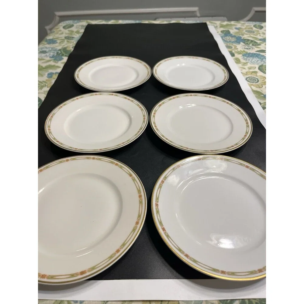 Theodore Haviland Limoges France Dessert Plates 6.25” Schleiger 169a 6pc